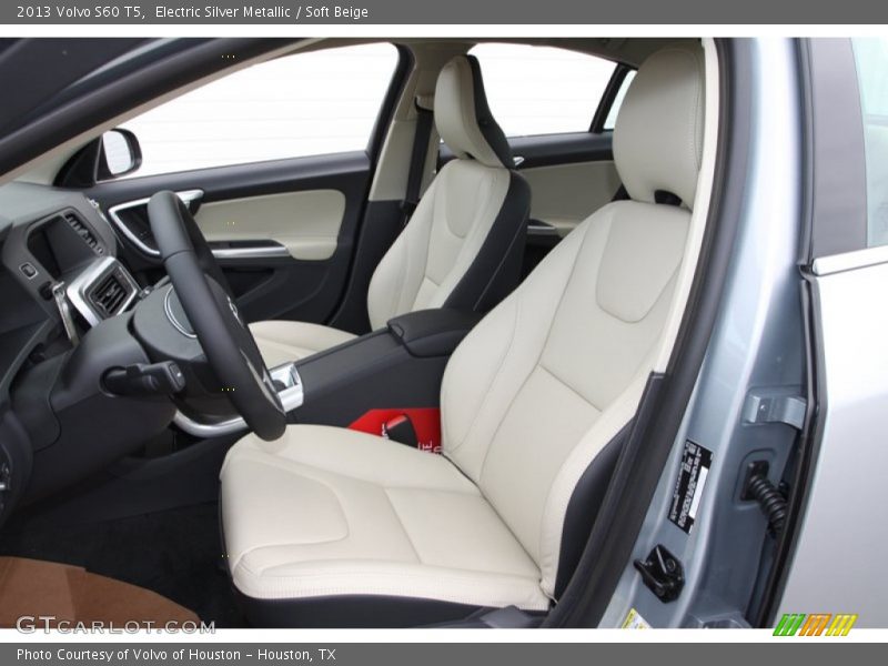 Electric Silver Metallic / Soft Beige 2013 Volvo S60 T5