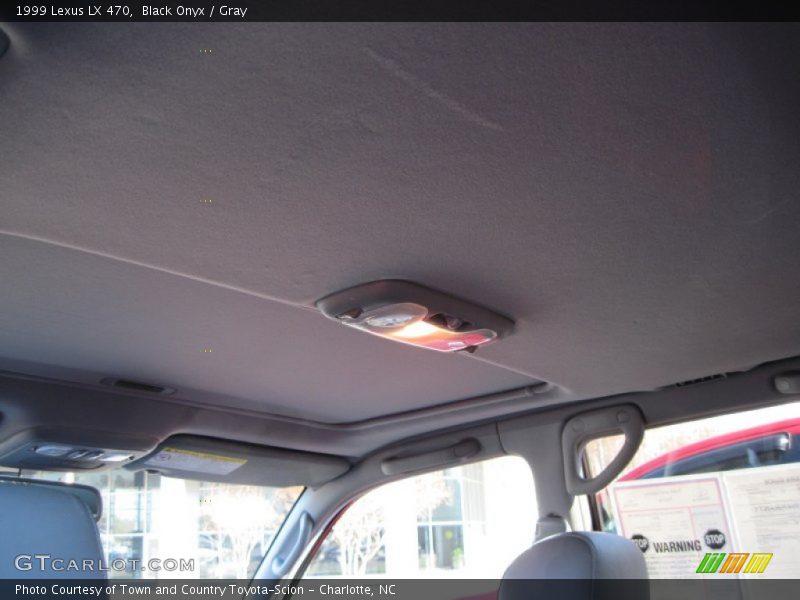 Black Onyx / Gray 1999 Lexus LX 470