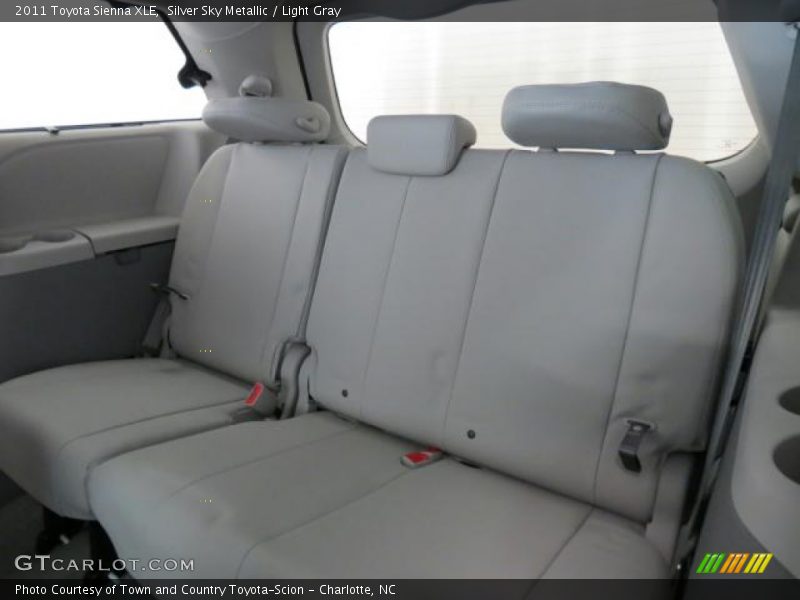 Silver Sky Metallic / Light Gray 2011 Toyota Sienna XLE