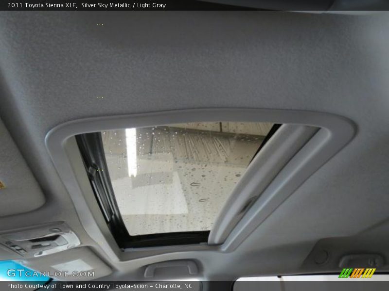 Silver Sky Metallic / Light Gray 2011 Toyota Sienna XLE