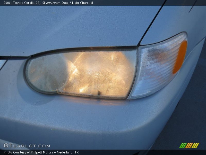 Silverstream Opal / Light Charcoal 2001 Toyota Corolla CE
