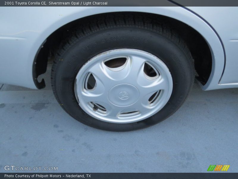 Silverstream Opal / Light Charcoal 2001 Toyota Corolla CE