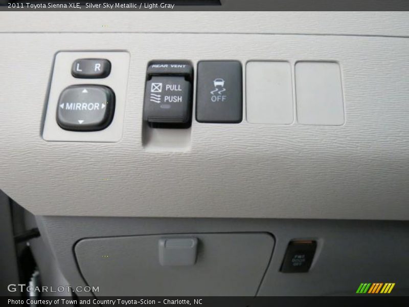 Silver Sky Metallic / Light Gray 2011 Toyota Sienna XLE
