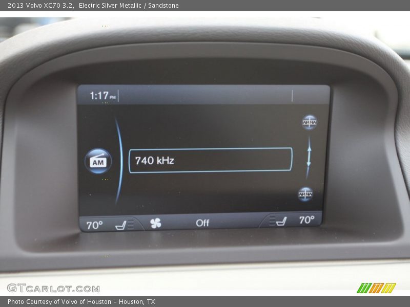 Electric Silver Metallic / Sandstone 2013 Volvo XC70 3.2