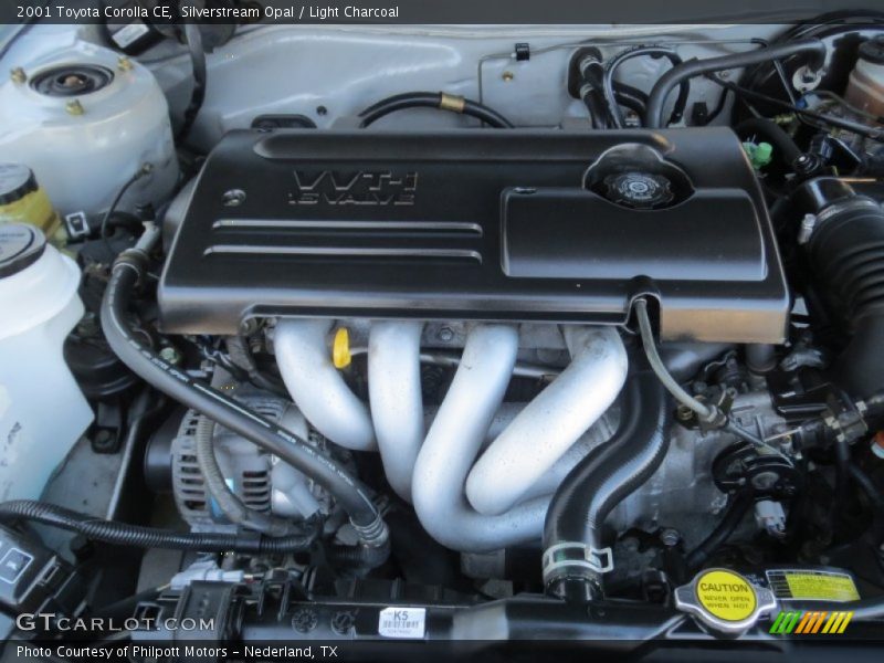 Silverstream Opal / Light Charcoal 2001 Toyota Corolla CE