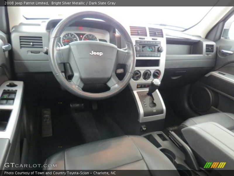 Bright Silver Metallic / Dark Slate Gray 2008 Jeep Patriot Limited