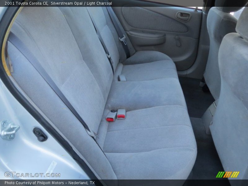 Silverstream Opal / Light Charcoal 2001 Toyota Corolla CE