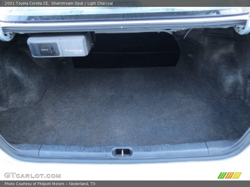 Silverstream Opal / Light Charcoal 2001 Toyota Corolla CE