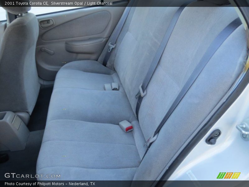 Silverstream Opal / Light Charcoal 2001 Toyota Corolla CE