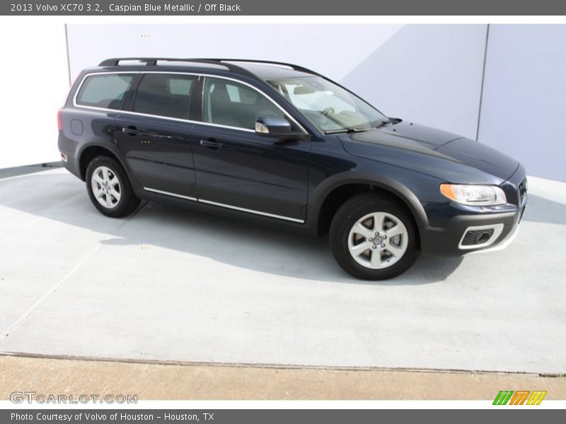 Caspian Blue Metallic / Off Black 2013 Volvo XC70 3.2