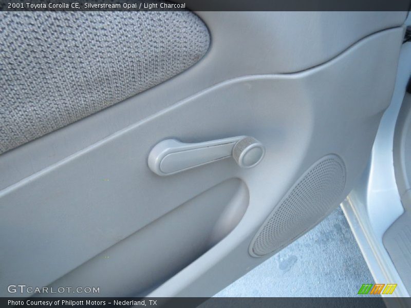 Silverstream Opal / Light Charcoal 2001 Toyota Corolla CE