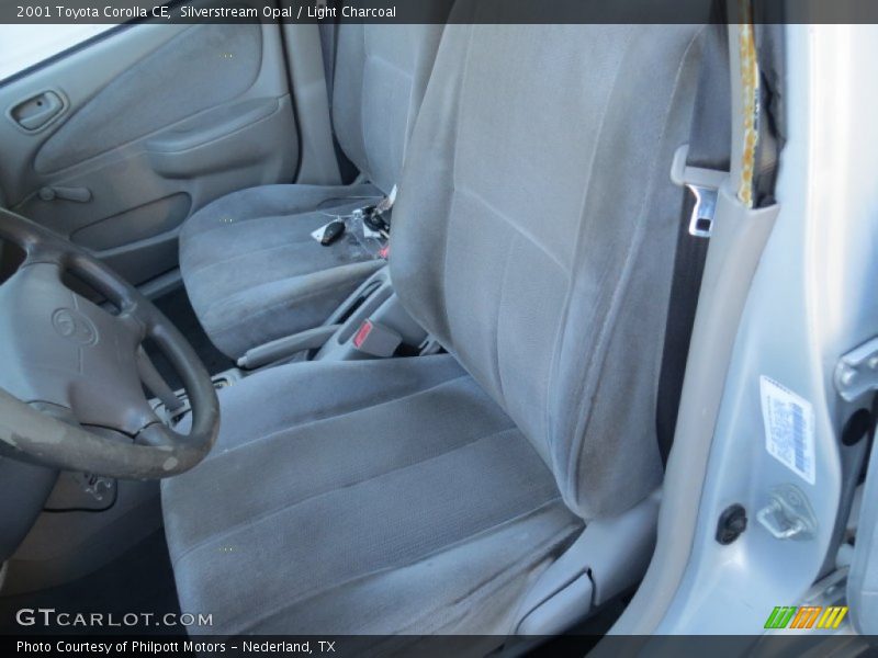 Silverstream Opal / Light Charcoal 2001 Toyota Corolla CE
