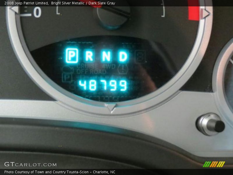 Bright Silver Metallic / Dark Slate Gray 2008 Jeep Patriot Limited