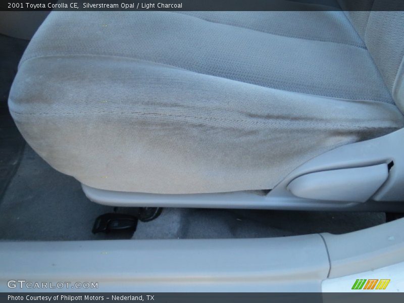 Silverstream Opal / Light Charcoal 2001 Toyota Corolla CE