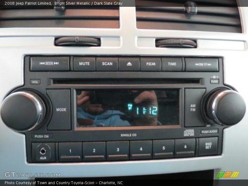 Bright Silver Metallic / Dark Slate Gray 2008 Jeep Patriot Limited