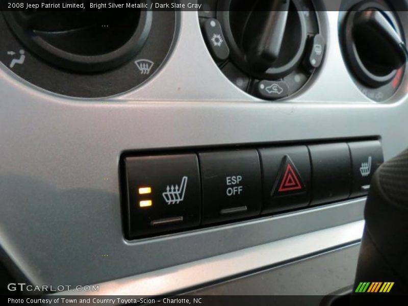 Bright Silver Metallic / Dark Slate Gray 2008 Jeep Patriot Limited