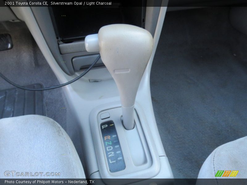 Silverstream Opal / Light Charcoal 2001 Toyota Corolla CE