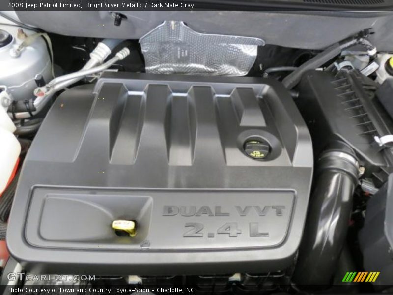 Bright Silver Metallic / Dark Slate Gray 2008 Jeep Patriot Limited