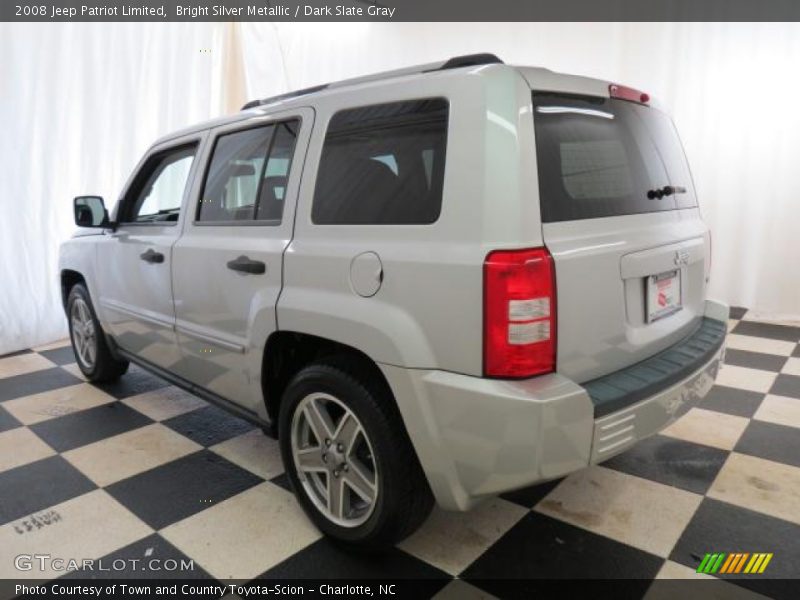 Bright Silver Metallic / Dark Slate Gray 2008 Jeep Patriot Limited