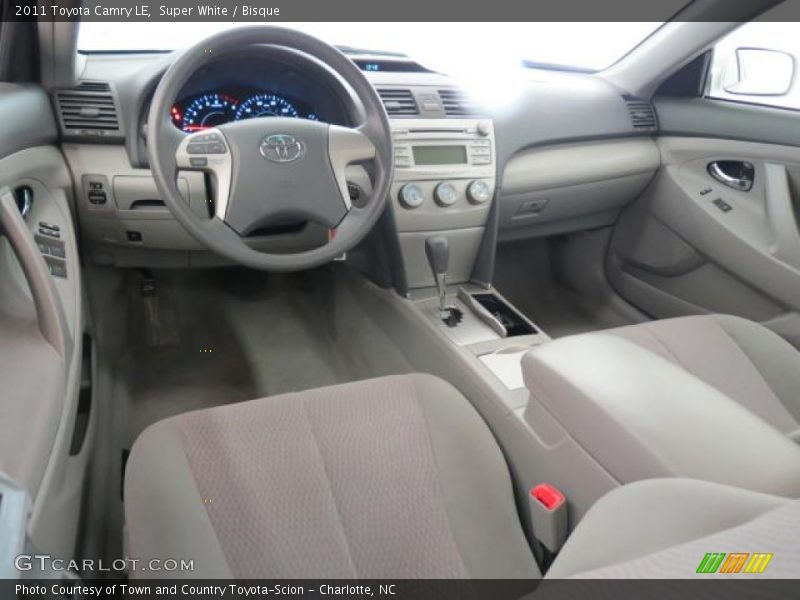 Super White / Bisque 2011 Toyota Camry LE