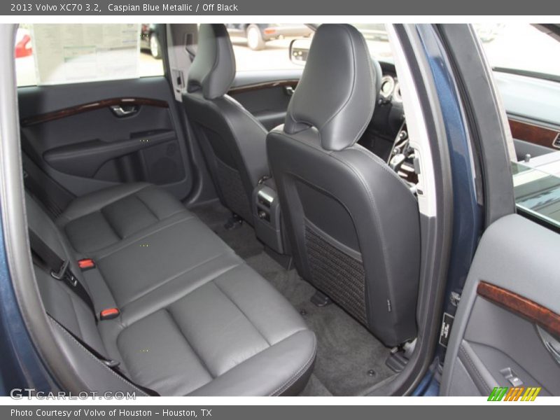 Rear Seat of 2013 XC70 3.2