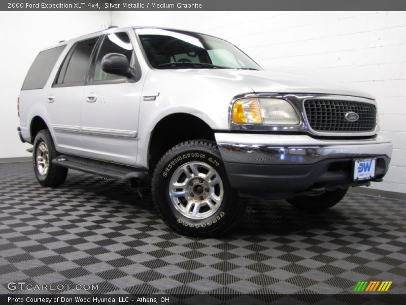 Silver Metallic / Medium Graphite 2000 Ford Expedition XLT 4x4