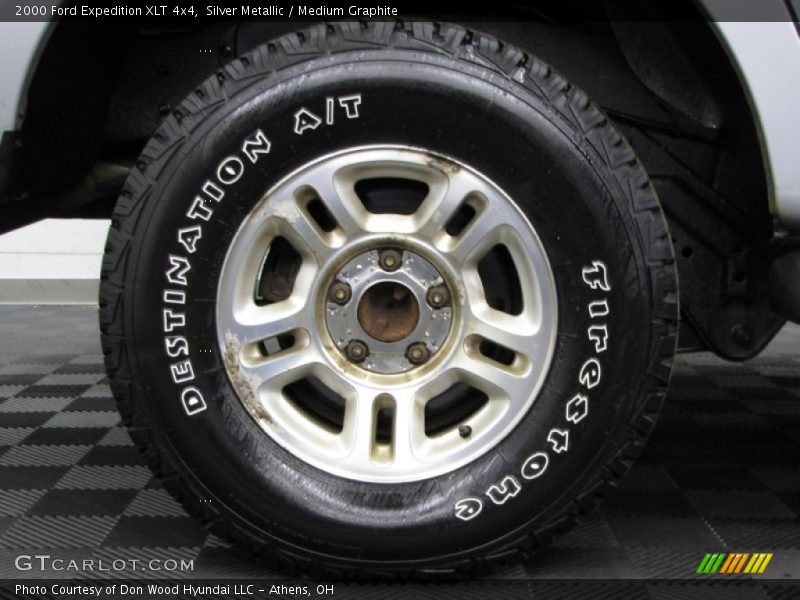 Silver Metallic / Medium Graphite 2000 Ford Expedition XLT 4x4