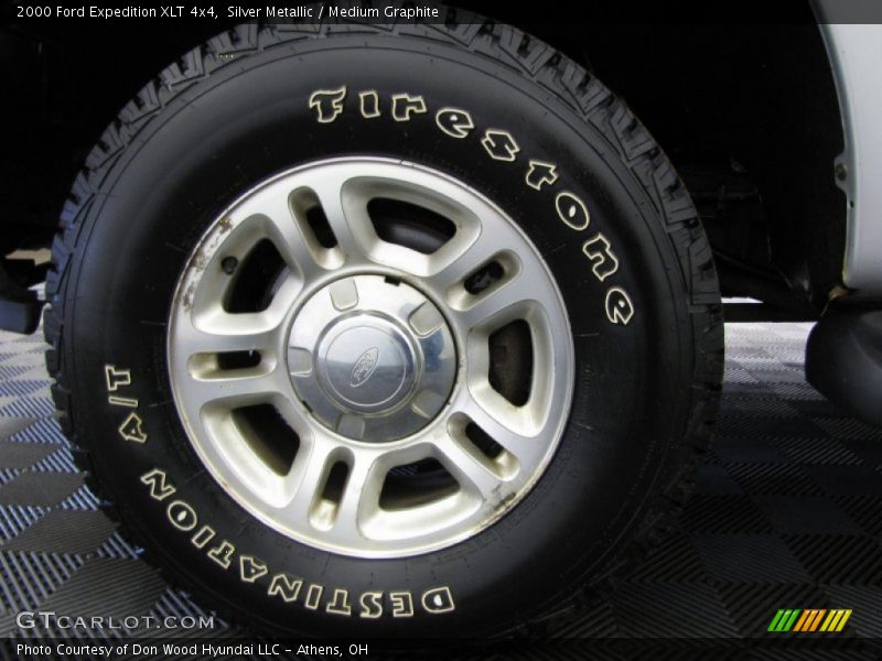 Silver Metallic / Medium Graphite 2000 Ford Expedition XLT 4x4