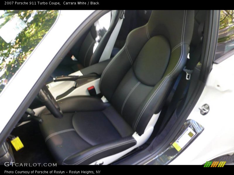 Carrara White / Black 2007 Porsche 911 Turbo Coupe