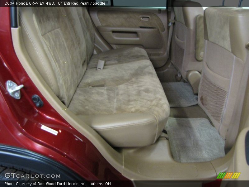 Chianti Red Pearl / Saddle 2004 Honda CR-V EX 4WD