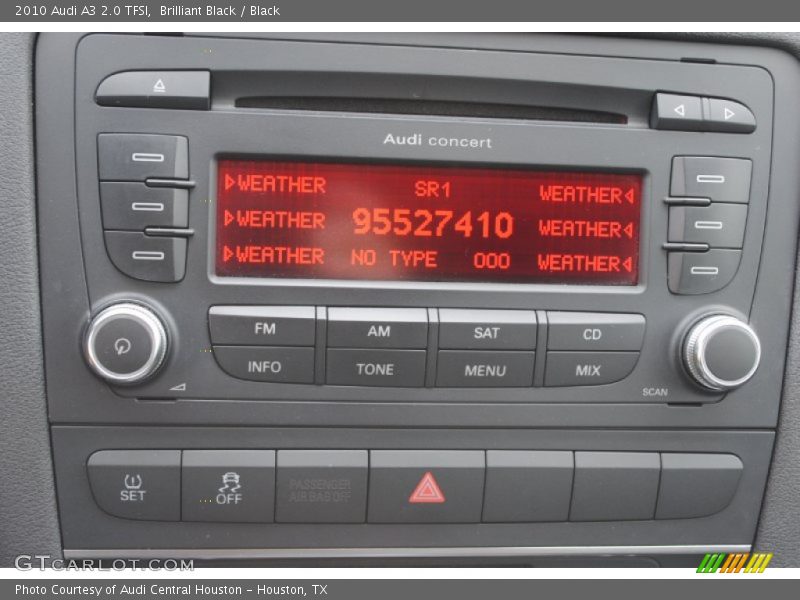 Audio System of 2010 A3 2.0 TFSI