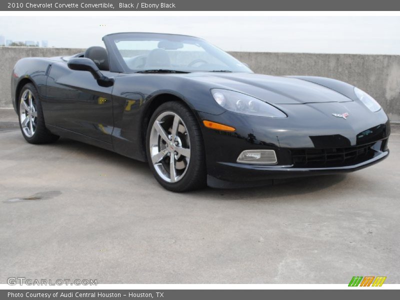 Black / Ebony Black 2010 Chevrolet Corvette Convertible