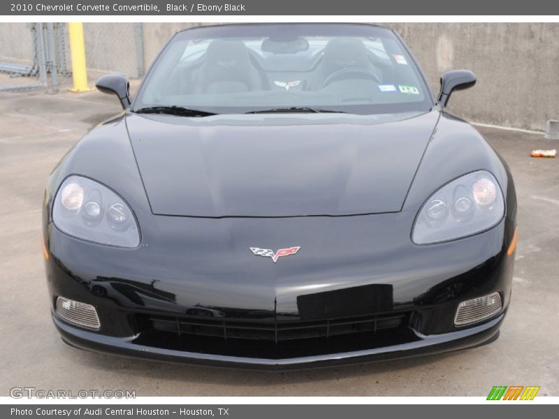 Black / Ebony Black 2010 Chevrolet Corvette Convertible