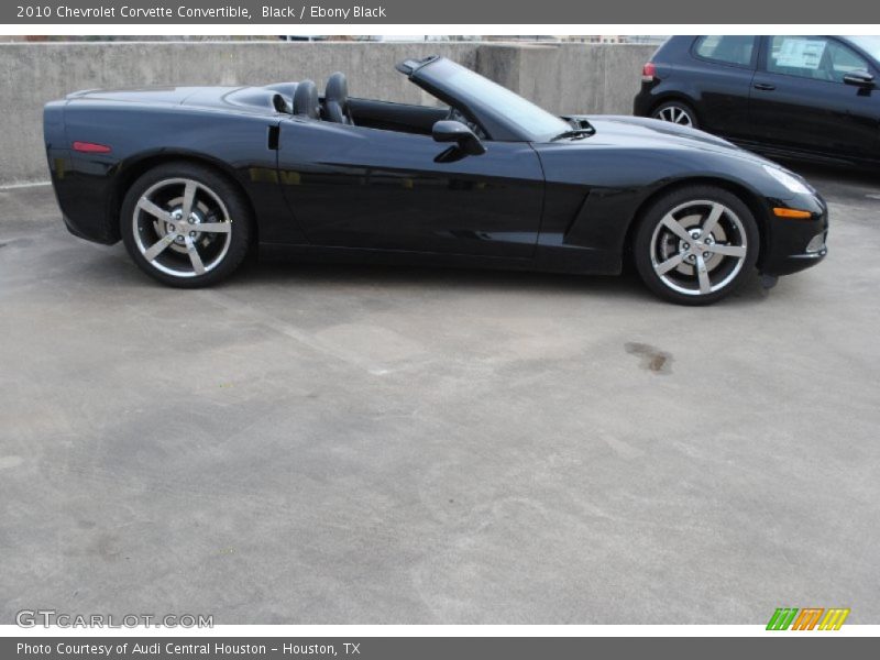 Black / Ebony Black 2010 Chevrolet Corvette Convertible