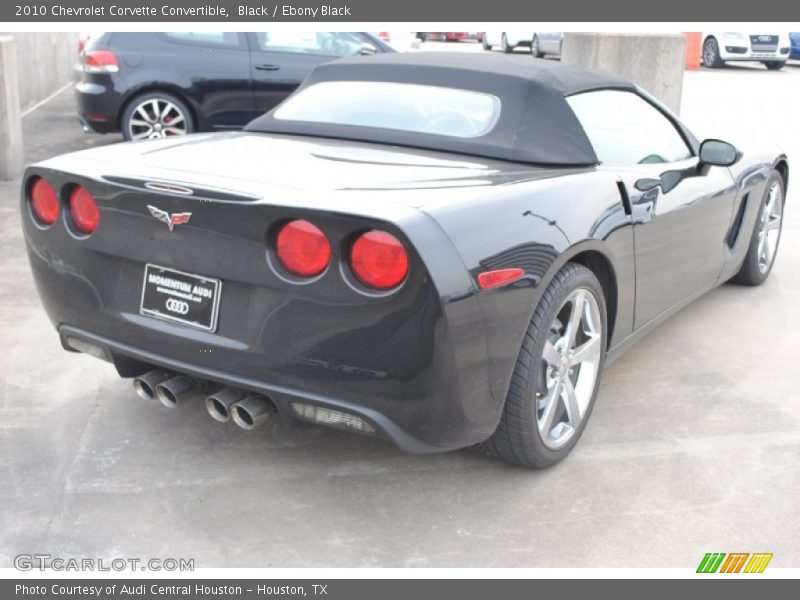 Black / Ebony Black 2010 Chevrolet Corvette Convertible