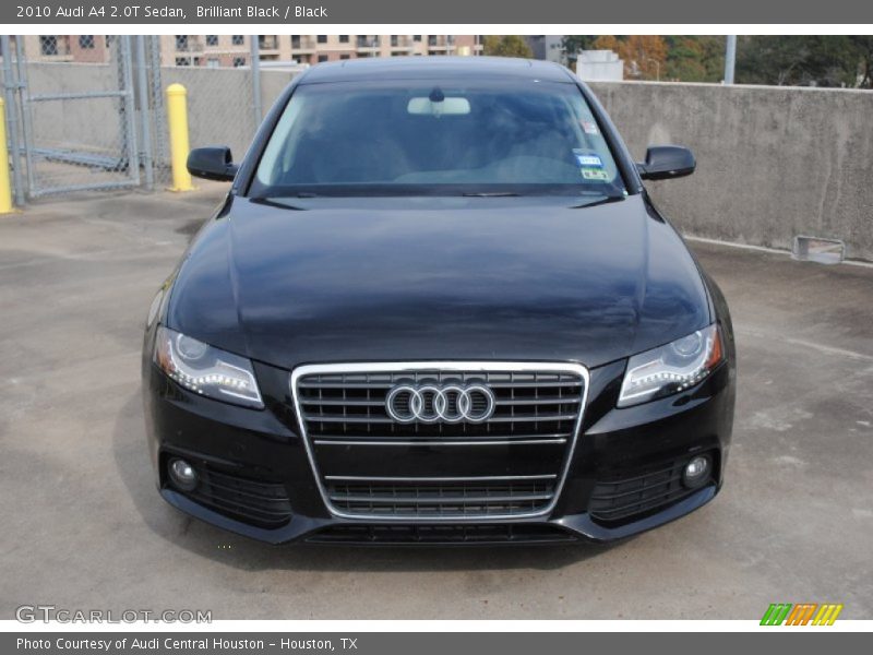 Brilliant Black / Black 2010 Audi A4 2.0T Sedan