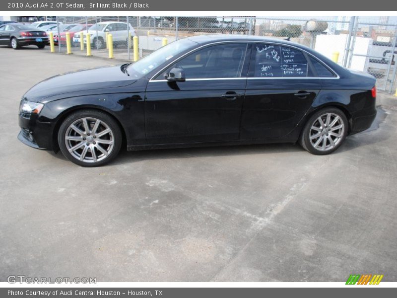 Brilliant Black / Black 2010 Audi A4 2.0T Sedan