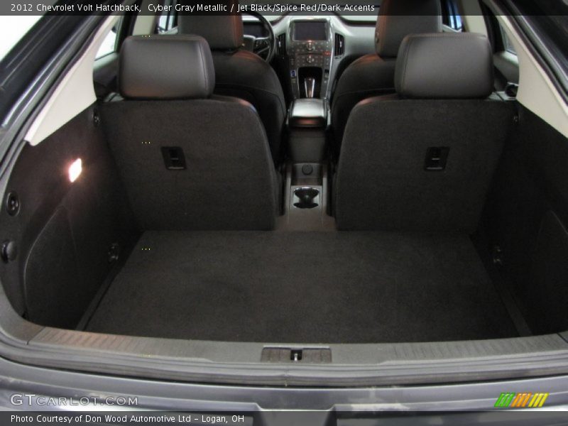 Cyber Gray Metallic / Jet Black/Spice Red/Dark Accents 2012 Chevrolet Volt Hatchback