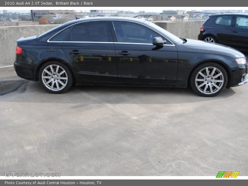 Brilliant Black / Black 2010 Audi A4 2.0T Sedan