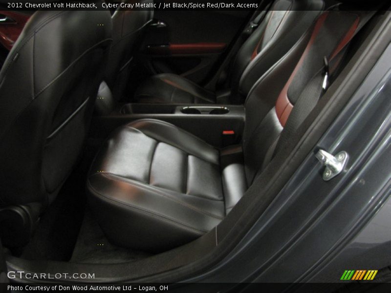 Cyber Gray Metallic / Jet Black/Spice Red/Dark Accents 2012 Chevrolet Volt Hatchback