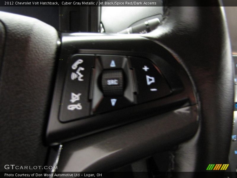 Cyber Gray Metallic / Jet Black/Spice Red/Dark Accents 2012 Chevrolet Volt Hatchback