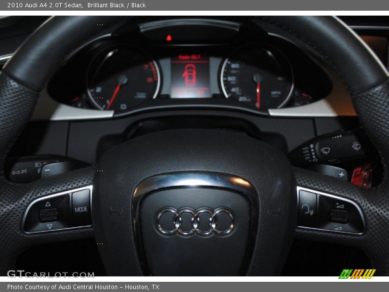 Brilliant Black / Black 2010 Audi A4 2.0T Sedan