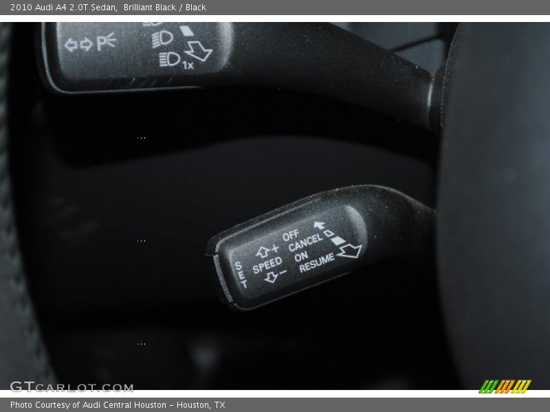 Brilliant Black / Black 2010 Audi A4 2.0T Sedan