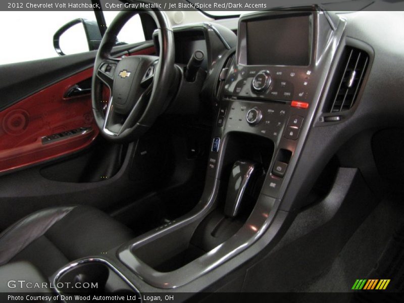 Cyber Gray Metallic / Jet Black/Spice Red/Dark Accents 2012 Chevrolet Volt Hatchback