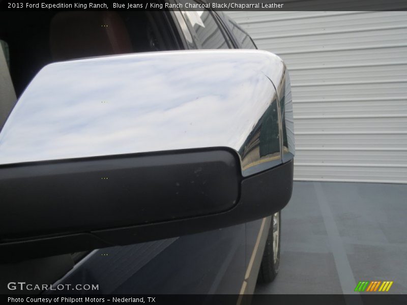 Blue Jeans / King Ranch Charcoal Black/Chaparral Leather 2013 Ford Expedition King Ranch