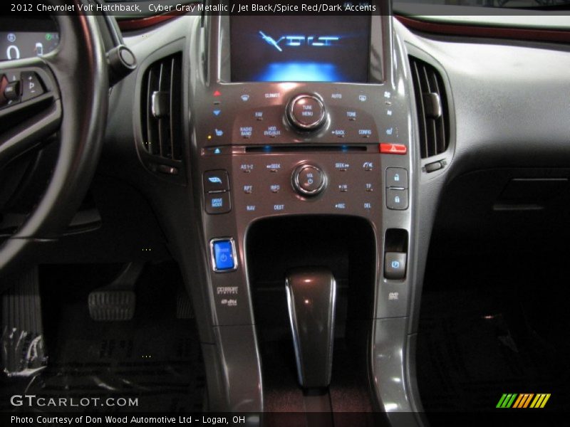 Cyber Gray Metallic / Jet Black/Spice Red/Dark Accents 2012 Chevrolet Volt Hatchback