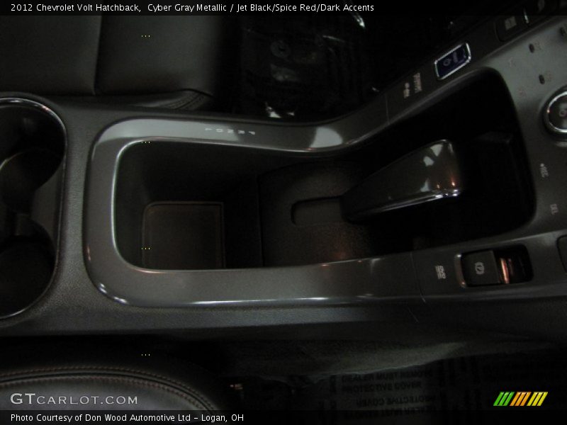 Cyber Gray Metallic / Jet Black/Spice Red/Dark Accents 2012 Chevrolet Volt Hatchback