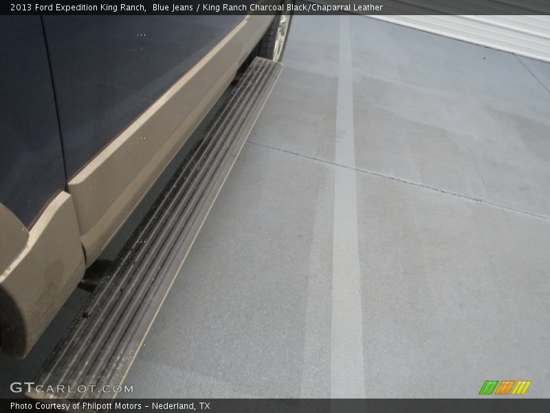 Blue Jeans / King Ranch Charcoal Black/Chaparral Leather 2013 Ford Expedition King Ranch