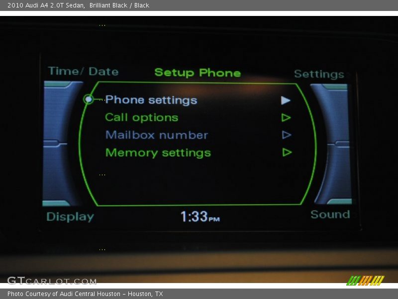 Brilliant Black / Black 2010 Audi A4 2.0T Sedan