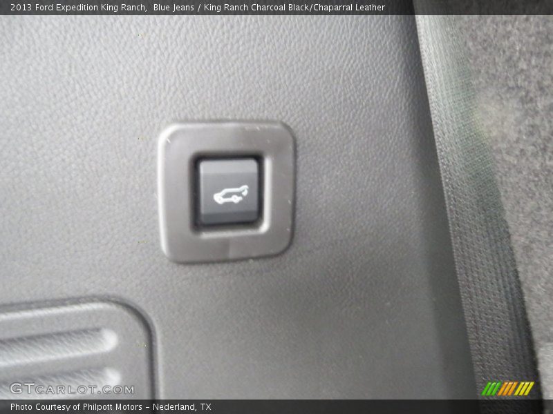 Blue Jeans / King Ranch Charcoal Black/Chaparral Leather 2013 Ford Expedition King Ranch